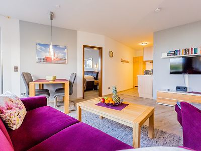 Vacation apartment Meeresbrandung 12, Balkon mit Seesicht, Cuxhaven and surroundings